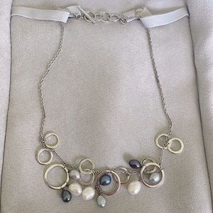 Iridesse multi pearl necklace